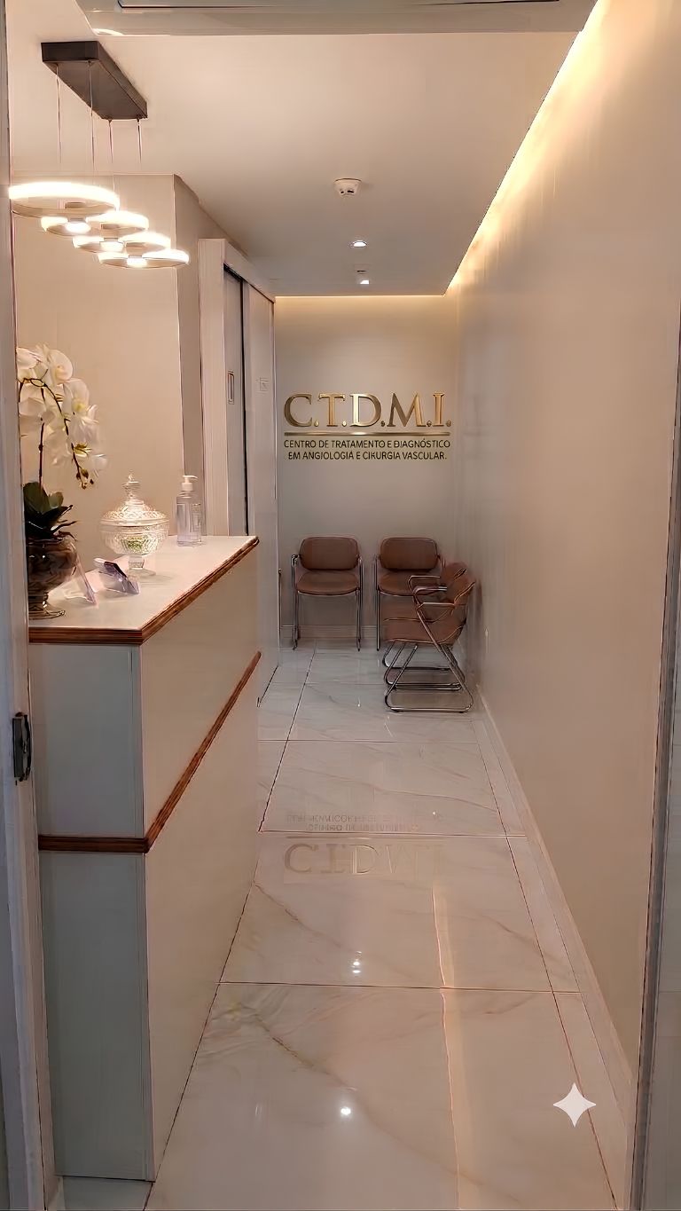 Entrada da clínica C.T.D.M.I. – Angiologia e Cirurgia Vascular no Méier